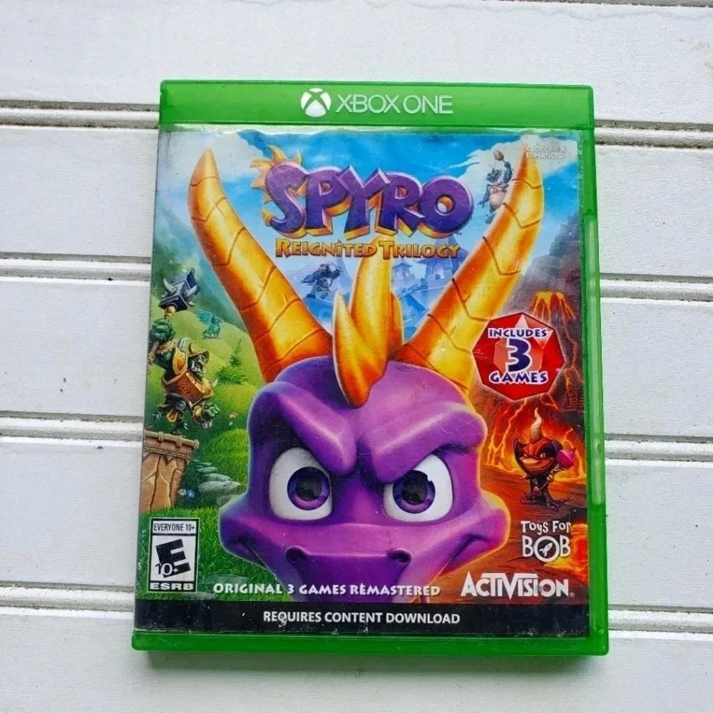 Spyro Reignited Trilogy (Microsoft Xbox One / Series X, 2018) 3 Remastered Games